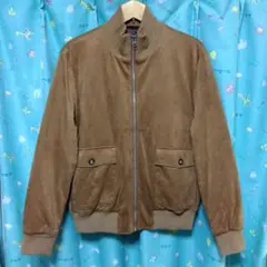 スエード ジャケット ブラウン