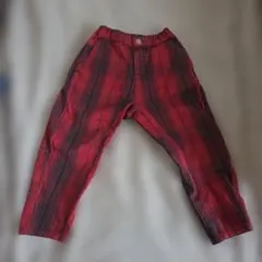 ブランシェスキッズ　110cm チェック柄パンツ