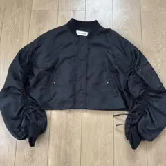 リリーブラウンショート丈ブルゾン