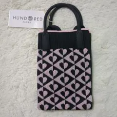 【新品未使用】HUNDRED JAPAN ハート柄スマホショルダーバッグ