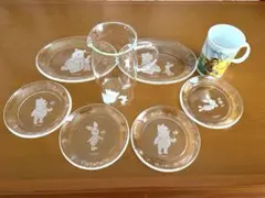 ディズニー プーさん 食器セット 大皿 小皿 ピッチャー マグ まとめ売り