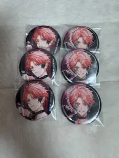 にじさんじ ぎゃうるふ 赤城ウェン ランダム缶バッジ