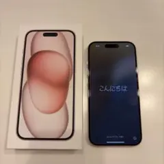 Apple iPhone 15 ピンク 256GB