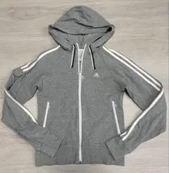 お値下げ中❣️adidas パーカー グレー 【美品】