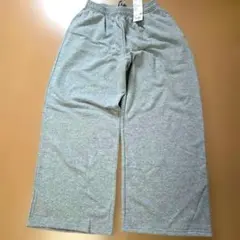 スウェットパンツ ワイドパンツ