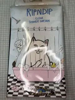 即*可様 【新品未開封】RIPNDIP リップンディップ シャワーカーテン クリのサムネイル