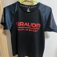 GIRAUDM キッズ Tシャツ 140 ブラック カモフラ