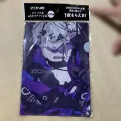 ZONE オリジナル A5クリアファイル