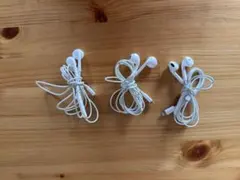 iPhone Apple 純正 lightning イヤホン 3本セット