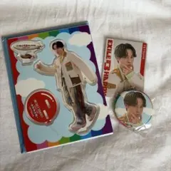 EXILE B HAPPY TETSUYA アクスタ フォトカ 缶バッチ