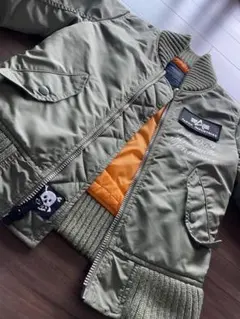 アルファインダストーリーズ レディースジャケット ミリタリージャケット M