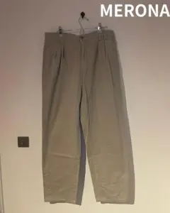 90s 希少 100%コットン メローナ 2タック チノパン W33 L32