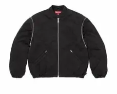 supreme Zip-OffSleeveQuiltedBomberJacket