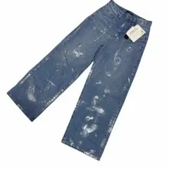 新品JENASIS ★ ハクプリントデニムパンツのサムネイル