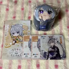 極楽湯 にじさんじ　樋口楓 もちころりん　コースター　ポストカード