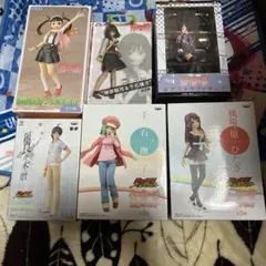 物語シリーズ　フィギュア6体セット+3体