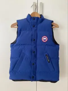 Canada Goose 青 ダウンベストL/G