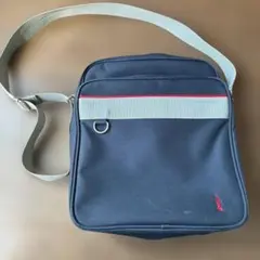 EASTBOY スクールバッグ ショルダーバッグ ネイビー 赤ライン