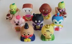 あつまれアンパンマン 指人形 ひなまつり 9体 ソフビ フィギュア