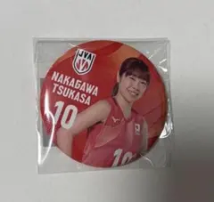 中川つかさ #10 缶バッジ 2026 女子バレー日本代表 ガチャ第2弾 JVA