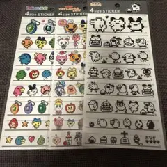 たまごっち　4sizeSTICKER　4サイズステッカー　TAMAGOTCHI