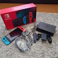 おまけ付】Nintendo Switch 本体 ネオンブルー ネオンレッド - メルカリ