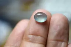RS13-112 宝石質 ミニ 氷種 ミャンマー産 若緑 A貨 本翡翠 ルース