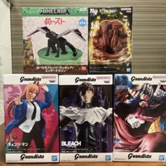 【新品未開封】プライズフィギュア まとめ売り Grandista マイクラ 刃牙