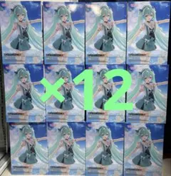 初音ミク　プライズフィギュア　12点セット 新作 プライズフィギュア FIGURIZMα 初音ミク セーラー 12点セット