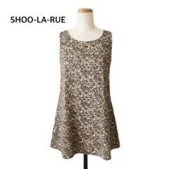 SHOO-LA-RUE 花柄 ノースリーブ チュニック トップス Sサイズ