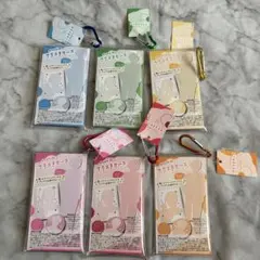 カラビナ付 アクスタケース 6色セット 묶음 판매