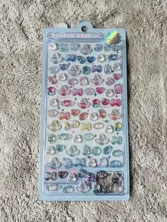 ボンボンドロップシール　オリジナル　にじいろ