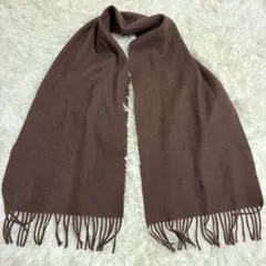 【美品】Polo Ralph Lauren スコットランド製 ウールマフラー