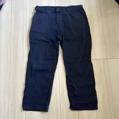 極太Carhartt FR159 ワークパンツ ネイビー 38x30のサムネイル