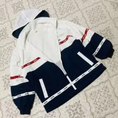 ellesse エレッセ ウインドブレーカー　Mサイズ　トリコロールカラー