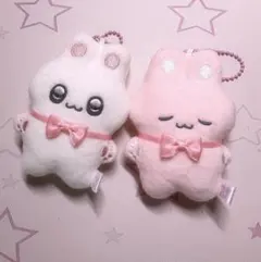 きゅあるん うさるん ぬいぐるみ キーホルダー マスコット ガチャのサムネイル