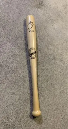 中日ドラゴンズ　木製ミニバット　落合博満監督　66