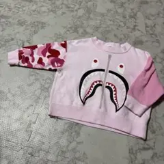 BAPE KIDS サメデザイン トレーナー