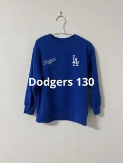 Dodgers ドジャース ロゴ入り 青 トレーナー　130