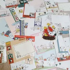 スヌーピー バラメモ　付箋　お裾分け