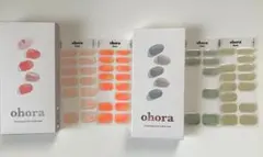 ohora オホーラネイルシール✨2種セット　50枚　韓国コスメ