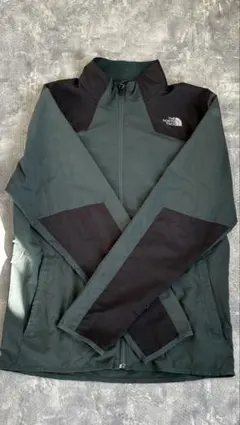 グリーン ナイロンジャケット