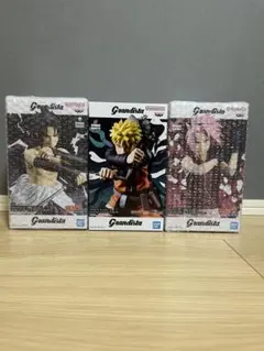 ナルト Grandista うずまきナルト 春野サクラ うちはサスケ - メルカリ