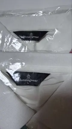 Munsingwear ポロシャツ ホワイト Lサイズ 未使用品