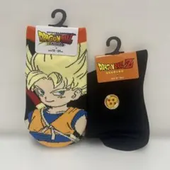 ドラゴンボールDAIMA キッズ靴下 2足セット 悟空