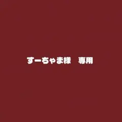 すーちゃま様　専用