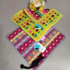 ★【新品・タグ付き】ATSUKO MATANO マタノアツコハンカチ2枚セット★
