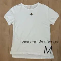 Vivienne Westwood オーブ刺繍 半袖Tシャツ M 白　ホワイトのサムネイル