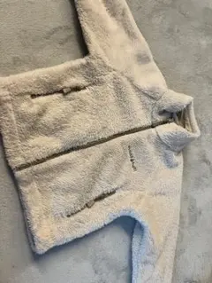 モンベルフリースジャケット 90cm クリーム色