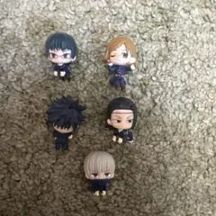 呪術廻戦　ケーブルバイト　5点セット　ガチャガチャ